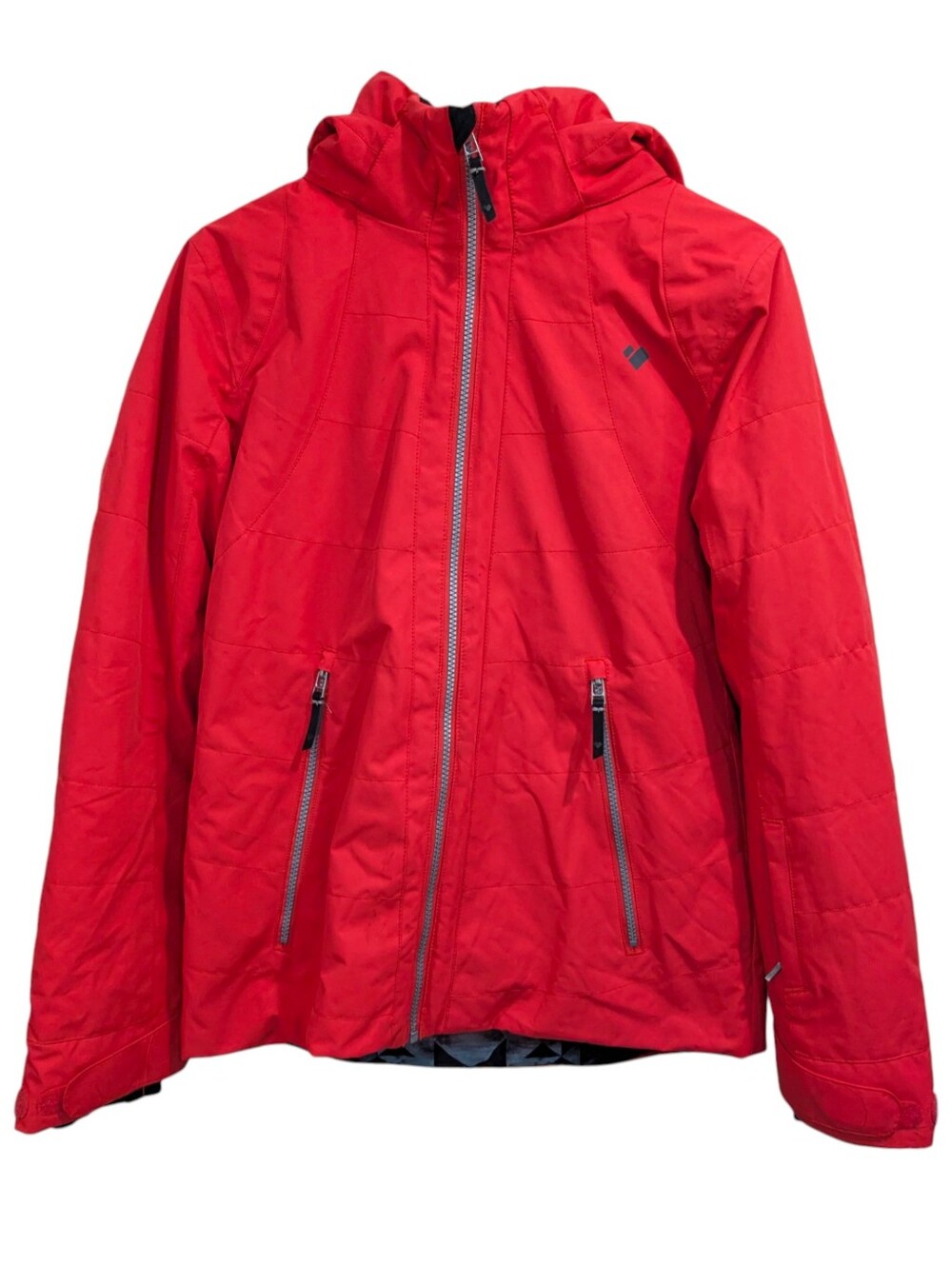 Obermeyer Haana Girls Teen 18 Ski Jacket Red Insulated Waterproof Hooded XL
